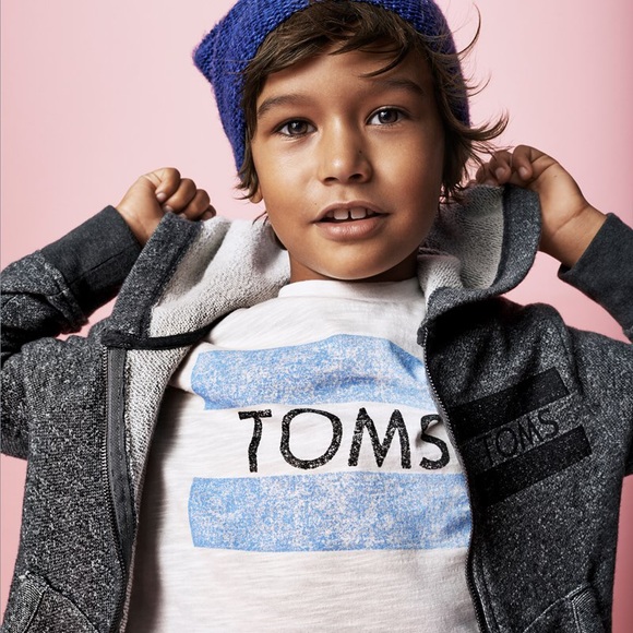 Toms Other - Toms dark gray hoodie sweatshirt boys size small